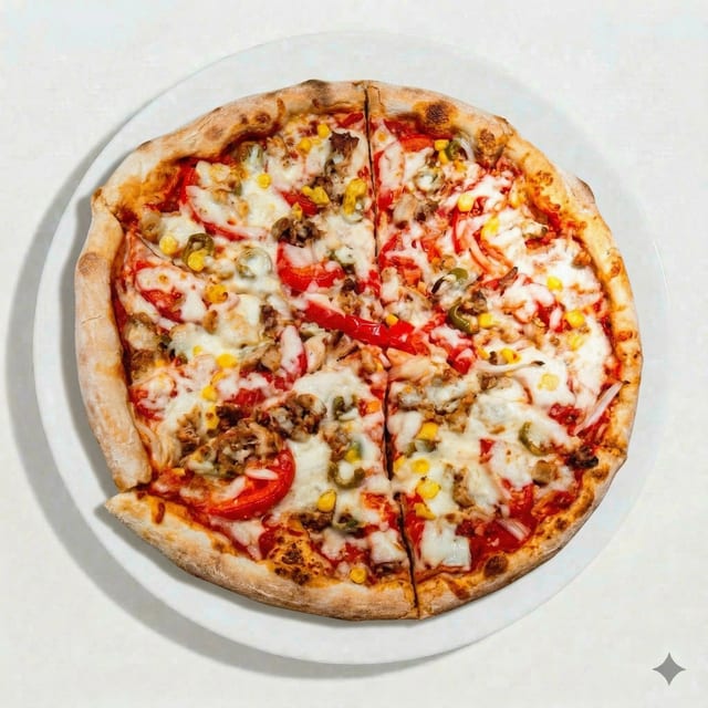 Vegan Gourmet Pizza.