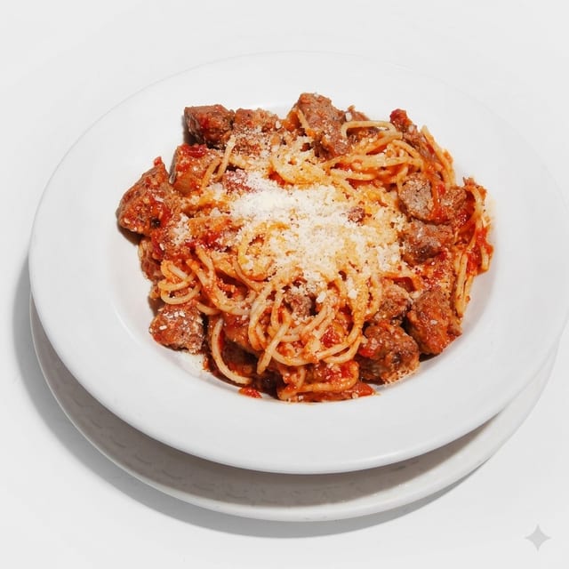 Meatball Pasta.